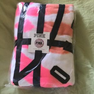NWT PINK brand beach towel